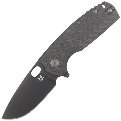 Nóż składany FOX Core Black Carbon Fiber, PVD Elmax by Jesper Voxnæs (FX-604 CF) FOX