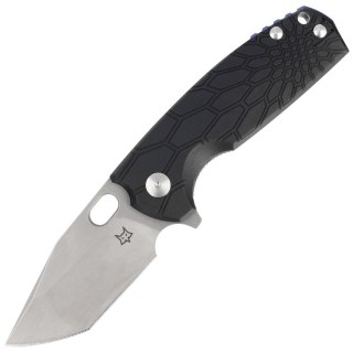 Nóż składany FOX Core Tanto Black FRN, Acid Stone Washed N690Co by Jesper Voxnæs (FX-612 BS) FOX