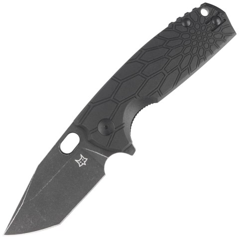 Nóż składany FOX Core Tanto Black FRN, Black Top Shield N690Co by Jesper Voxnæs (FX-612 BB) FOX