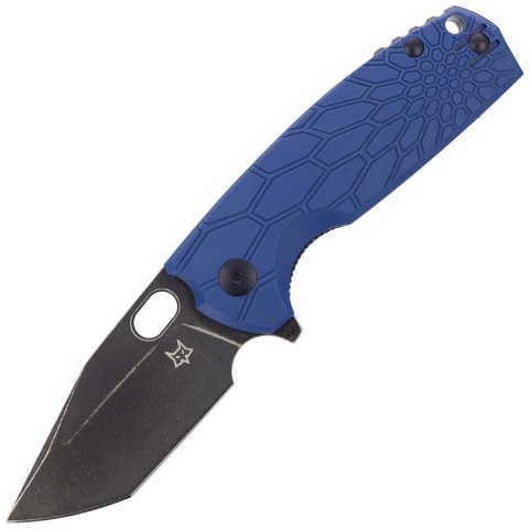 Nóż składany FOX Core Tanto Blue FRN, Black Top Shield N690Co by Jesper Voxnæs (FX-612 BLB) FOX