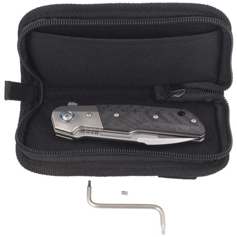 Nóż składany MKM Clap Carbon Fiber, Satin M390 by Bob Terzuola (MK LS01-CT) MKM - Maniago Knife Makers