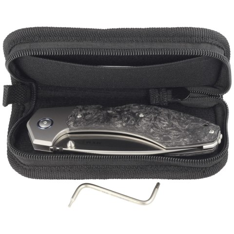 Nóż składany MKM Hero Marbled Carbon Fiber, Satin M390 by Tommaso Rumici (MK HR-CFT) MKM - Maniago Knife Makers