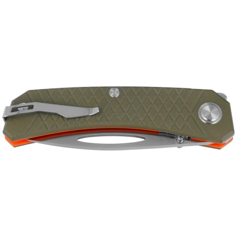 Nóż składany Real Steel Akuma OD Green G10, Satin K110 by Ivan D. Braginets (9112) Real Steel
