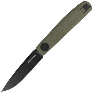 Nóż składany Real Steel Gslip Compact Green G10, Black VG-10 by Ostap Hel (7866) Real Steel
