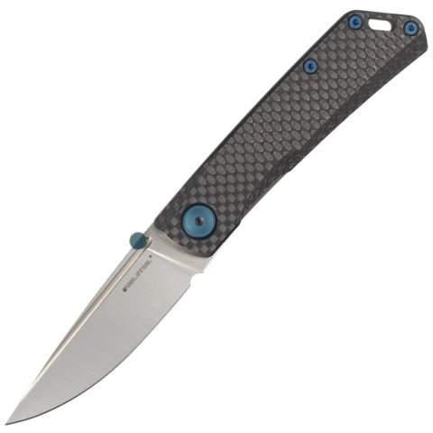 Nóż składany Real Steel Luna Boost Black Carbon Fiber/Titanium, Satin N690 by Poltergeist Works (7076) Real Steel