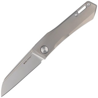 Nóż składany Real Steel Solis Gray Titanium, Satin N690 by Poltergeist Work (7061S) Real Steel