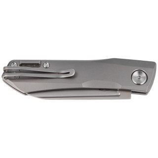 Nóż składany Real Steel Solis Gray Titanium, Satin N690 by Poltergeist Work (7061S) Real Steel