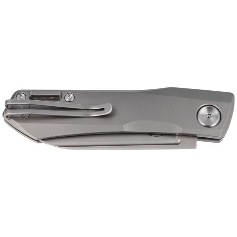 Nóż składany Real Steel Solis Gray Titanium, Satin N690 by Poltergeist Work (7061S) Real Steel