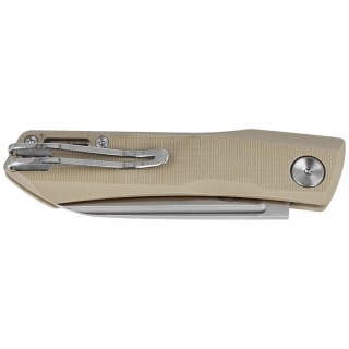 Nóż składany Real Steel Solis Lite Coyote G10, Satin D2 by Poltergeist Works (7064CS) Real Steel