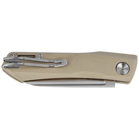 Nóż składany Real Steel Solis Lite Coyote G10, Satin D2 by Poltergeist Works (7064CS) Real Steel