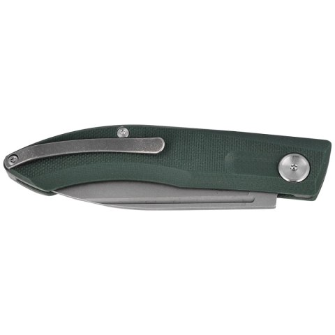 Nóż składany Real Steel Stella Green G10, Greywash VG-10 by Poltergeist Works (7054) Real Steel