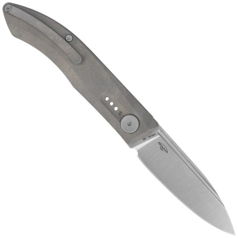 Nóż składany Real Steel Stella Premium Gray Titanium, Satin S35VN by Poltergeist Works (9052) Real Steel