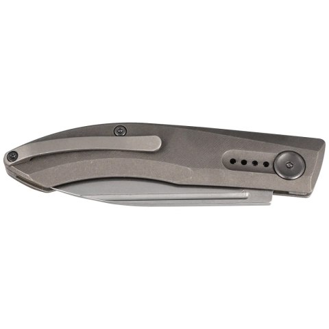 Nóż składany Real Steel Stella Premium Gray Titanium, Stonewashed S35VN by Poltergeist Works (9051) Real Steel