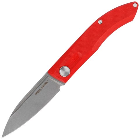 Nóż składany Real Steel Stella Red G10, Greywash VG-10 by Poltergeist Works (7053) Real Steel
