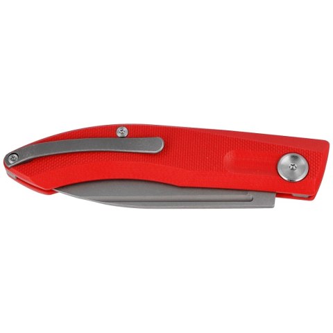 Nóż składany Real Steel Stella Red G10, Greywash VG-10 by Poltergeist Works (7053) Real Steel