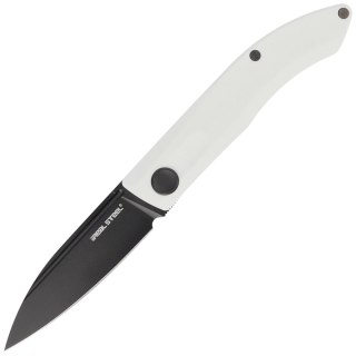 Nóż składany Real Steel Stella White G10, Blackwash VG-10 by Poltergeist Works (7051BW) Real Steel