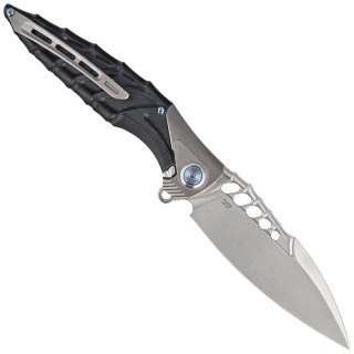 Nóż składany RikeKnife Thor 7 Integral Titanium/Black G10, Satin 154CM (RK-THOR7-B) RikeKnife Co. Ltd.