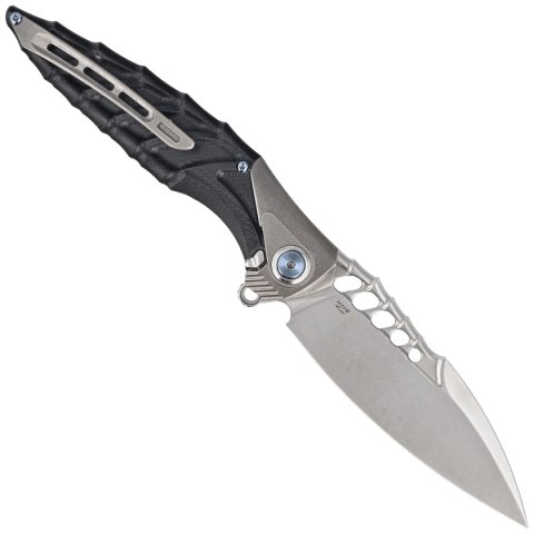 Nóż składany RikeKnife Thor 7 Integral Titanium/Black G10, Satin 154CM (RK-THOR7-B) RikeKnife Co. Ltd.