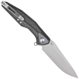 Nóż składany RikeKnife Tulay Integral Black G10/Carbon Fiber, Satin 154CM (RK-TULAY-B/CF) RikeKnife Co. Ltd.