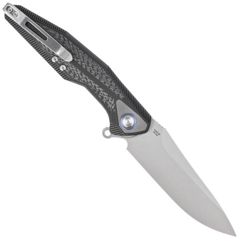 Nóż składany RikeKnife Tulay Integral Black G10/Carbon Fiber, Satin 154CM (RK-TULAY-B/CF) RikeKnife Co. Ltd.
