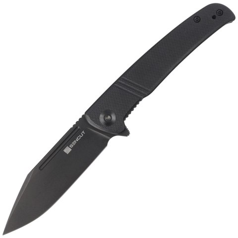 Nóż składany Sencut Brazoria Black G10, Black Stonewashed D2 (SA12A) Sencut by We Knife