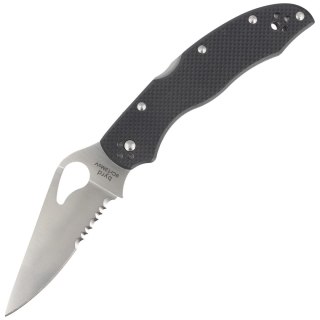 Nóż składany Spyderco Byrd Harrier 2 Black G-10, Combo Edge 8Cr13MoV (BY01GPS2) Spyderco Inc.