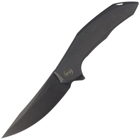 Nóż składany WE Knife Merata LE No 141/205 Black Titanium, Black Stonewashed CPM 20CV by Anton Tkachenko (WE22008A-1) WE Knife