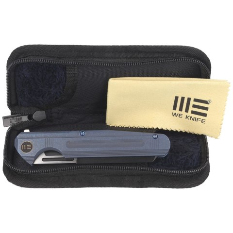Nóż składany WE Knife Reiver LE No 027/260 Blue Titanium, Black Stonewashed CPM S35VN (WE16020-4) WE Knife