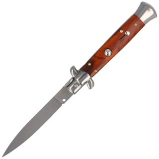 Nóż sprężynowy Frank Beltrame Stiletto Cocobolo Wood 23cm (FB 23/83) Frank Beltrame