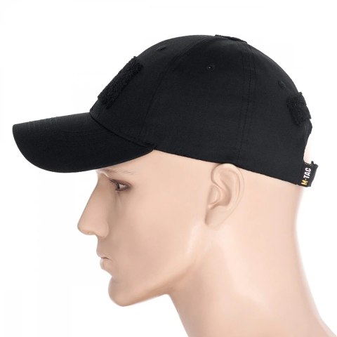 Czapka z daszkiem M-Tac Flex Rip-Stop z Velcro, Black (40534002) M-TAC