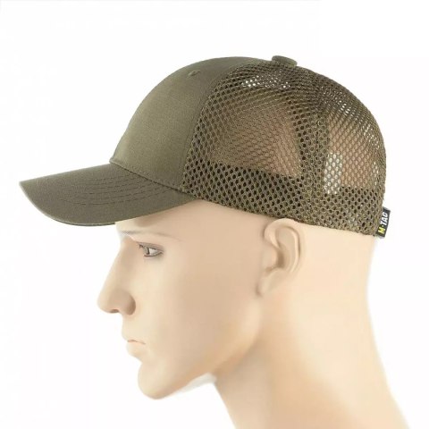 Czapka z daszkiem M-Tac Mesh Flex Rip-Stop, Dark Olive (40569048) M-TAC