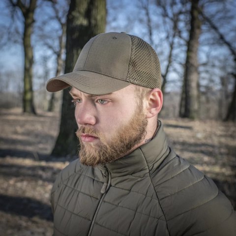 Czapka z daszkiem M-Tac Mesh Flex Rip-Stop, Dark Olive (40569048) M-TAC