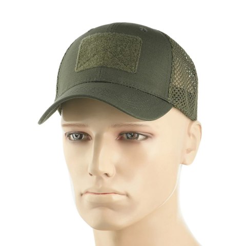 Czapka z daszkiem M-Tac Mesh Flex Rip-Stop z Velcro, Army Olive (40570062) M-TAC
