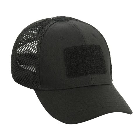 Czapka z daszkiem M-Tac Mesh Flex Rip-Stop z Velcro, Black (40570002) M-TAC