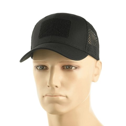 Czapka z daszkiem M-Tac Mesh Flex Rip-Stop z Velcro, Black (40570002) M-TAC