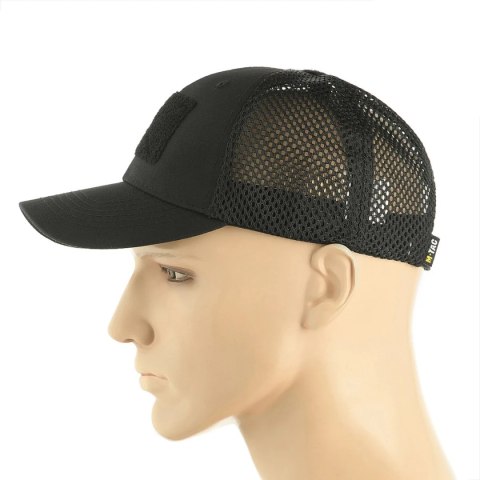 Czapka z daszkiem M-Tac Mesh Flex Rip-Stop z Velcro, Black (40570002) M-TAC