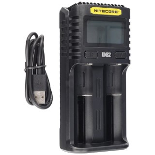 Ładowarka Nitecore UMS2 Dual-Slot USB Fast Charger (UMS2) NiteCore