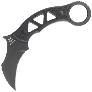 Nóż FOX Tribal K Karambit Black G10, Black Top Shield N690Co by Doug Marcaida (FX-803) FOX