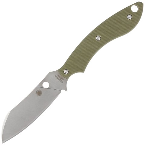 Nóż Spyderco Stok Drop Point Olive Drab G10, Satin 8Cr13MoV by Sjoerd Stok (FB50GOD) Spyderco Inc.