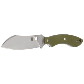 Nóż Spyderco Stok Drop Point Olive Drab G10, Satin 8Cr13MoV by Sjoerd Stok (FB50GOD) Spyderco Inc.
