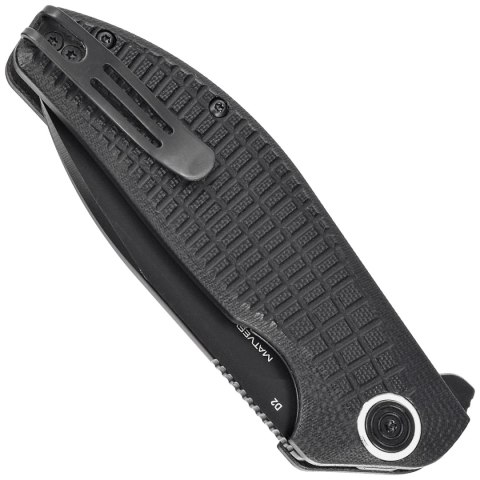Nóż składany BlackFox Acutus Black G10, Black PTFE D2 by Grigorii Matveev (BF-764 BB) FOX