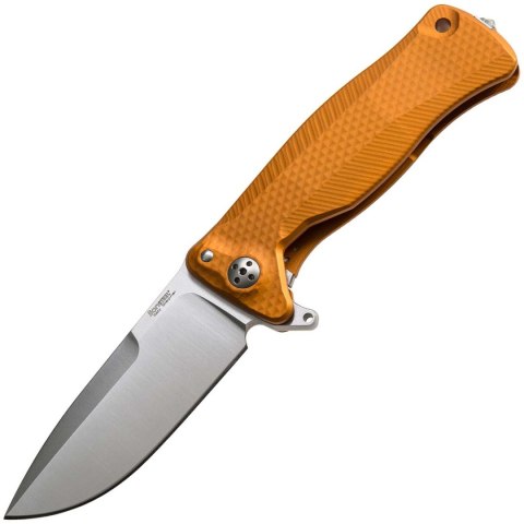Nóż składany LionSteel SR11A Orange Aluminium, Satin Sleipner by Molletta (SR11A OS) LionSteel