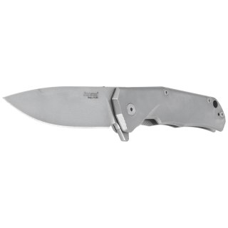 Nóż składany LionSteel T.R.E. Grey / Bronze Titanium, Stone Washed M390 by Molletta (TRE BR) LionSteel