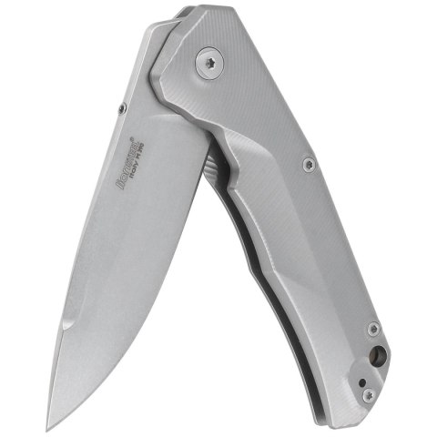 Nóż składany LionSteel T.R.E. Grey / Bronze Titanium, Stone Washed M390 by Molletta (TRE BR) LionSteel