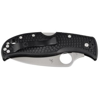 Nóż składany Spyderco LeafJumper Black FRN, Satin VG-10 by Sal Glesser (C262PBK) Spyderco Inc.