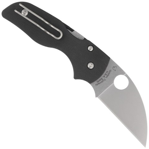 Nóż składany Spyderco Lil' Native Black G10, Satin CPM S30V by Eric Glesser (C230GPWC) Spyderco Inc.