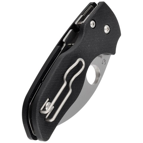 Nóż składany Spyderco Lil' Native Black G10, Satin CPM S30V by Eric Glesser (C230GPWC) Spyderco Inc.