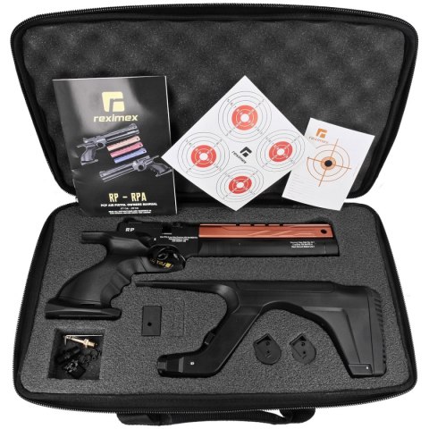 Pistolet wiatrówka PCP Reximex RP Copper Red 4.5 mm z regulatorem Reximex