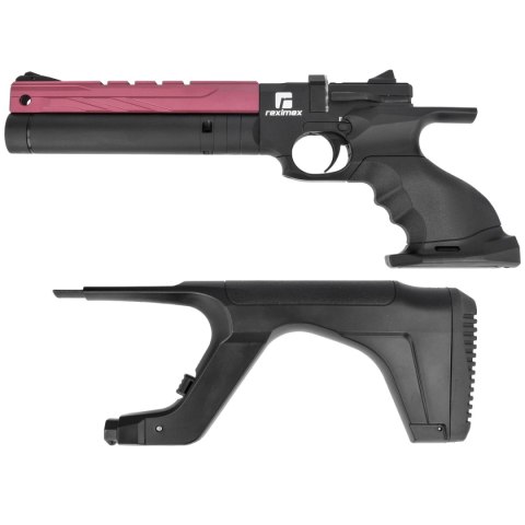 Pistolet wiatrówka PCP Reximex RP Red 4.5 mm z regulatorem Reximex