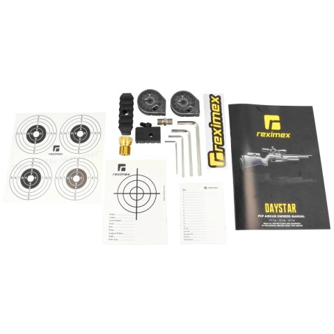 Wiatrówka PCP Reximex Daystar RG 6.35 mm z regulatorem Reximex